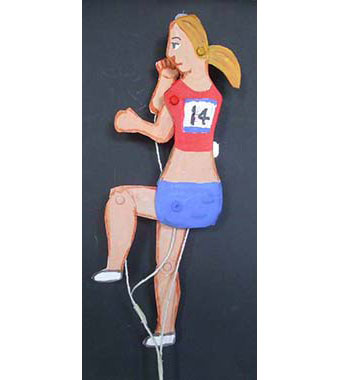 athlete puppet