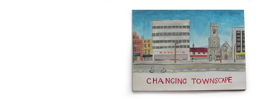 cover of changing townscape book