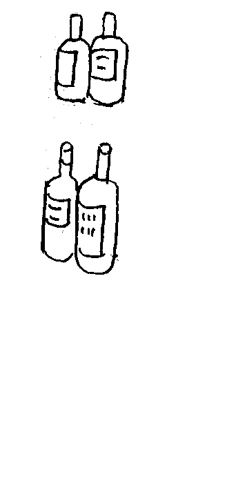 falling bottles